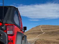 MilkyWay-RedCone-8480 : Jeep, Joey, Red Cone