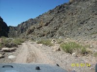 DeathValley-0043 : Dad's Photos, Death Valley, Jeep, Titus Canyon