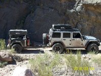 DeathValley-0044 : Dad's Photos, Death Valley, Jeep, Titus Canyon