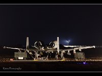 A-10 at night